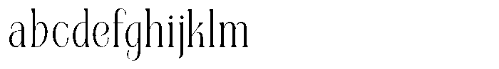 Dh Nottera Elegance Light FONT