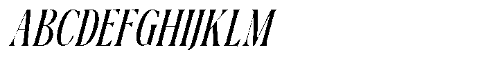 Dh Nottera Elegance Medium Italic Font UPPERCASE