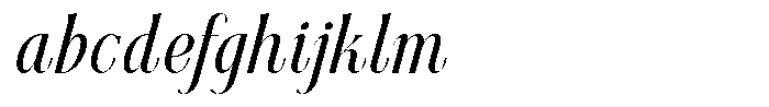 Dh Nottera Elegance Medium Italic FONT