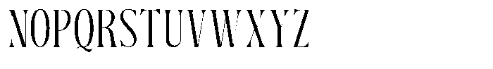 Dh Nottera Elegance Regular Font UPPERCASE