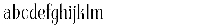 Dh Nottera Elegance Regular FONT