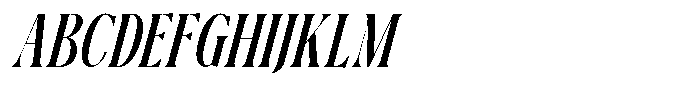 Dh Nottera Elegance Semi Bold Italic Font UPPERCASE