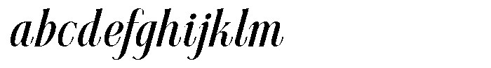 Dh Nottera Elegance Semi Bold Italic FONT