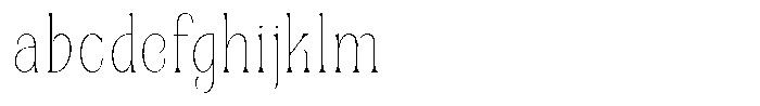 Dh Nottera Elegance Thin FONT