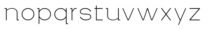 Dh Ranclo Thin Font LOWERCASE