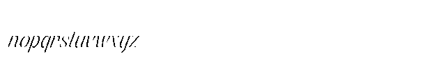 Dh Vanolines Light Font LOWERCASE