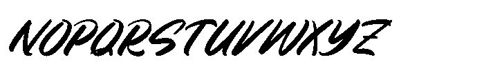 Dhaily Cluter Italic Font UPPERCASE