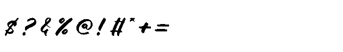 Dhaily Cluter Regular Font OTHER CHARS