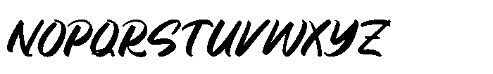 Dhaily Cluter Regular Font UPPERCASE