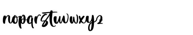 Dhaytime Bracket Regular Font LOWERCASE