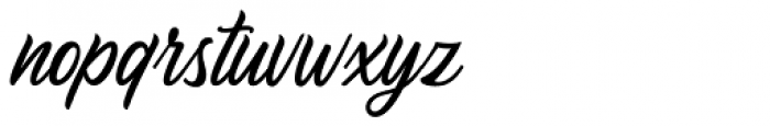 Dhealova Regular Font LOWERCASE