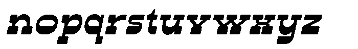 Dhefani Italic Font LOWERCASE