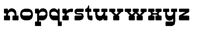 Dhefani Regular Font LOWERCASE