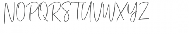Dhanikans Signature Font UPPERCASE