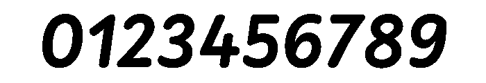 Didactica Black Italic Font OTHER CHARS