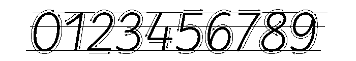 Didactica Cursive Ductus Regular Font OTHER CHARS