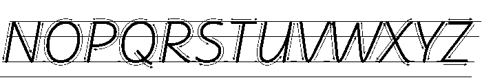 Didactica Cursive Ductus Regular Font UPPERCASE