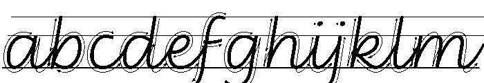 Didactica Cursive Ductus Regular FONT