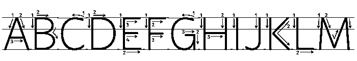 Didactica Ductus Regular Font UPPERCASE