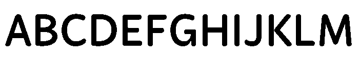 Didactica Extra Bold Font UPPERCASE