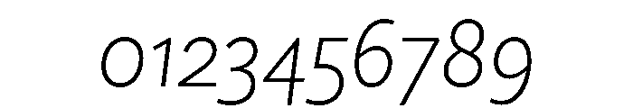 Didactica Extra Light Italic Font OTHER CHARS
