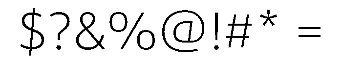 Didactica Extra Light Font OTHER CHARS