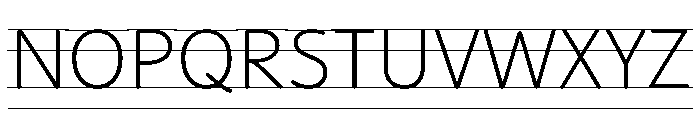 Didactica Guidelines Regular Font UPPERCASE