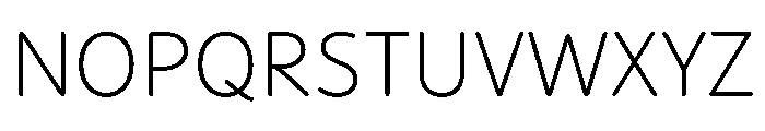 Didactica Light Font UPPERCASE