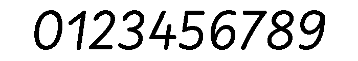 Didactica Medium Italic Font OTHER CHARS