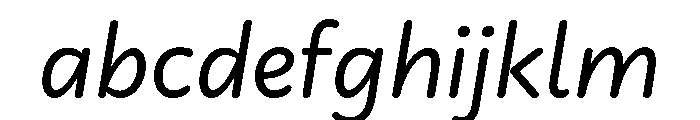 Didactica Medium Italic FONT