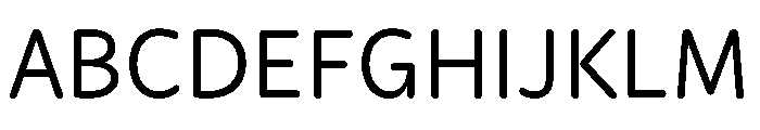 Didactica Medium Font UPPERCASE
