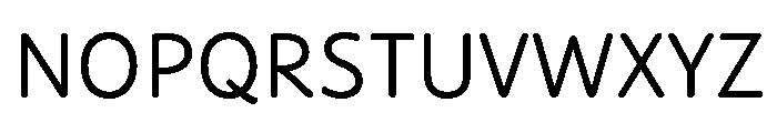 Didactica Medium Font UPPERCASE