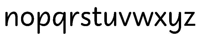 Didactica Medium Font LOWERCASE