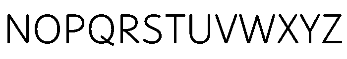 Didactica Regular Font UPPERCASE