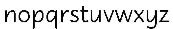 Didactica Regular Font LOWERCASE