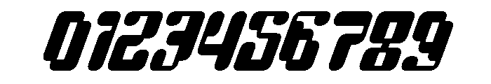 DigiBop Italic Font OTHER CHARS