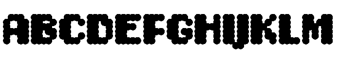 Digibop Bold Font UPPERCASE