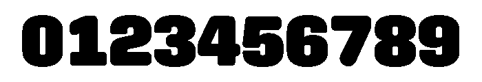 Digibop Heavy Font OTHER CHARS