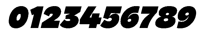 Dilemma Variable Heavy Italic Font OTHER CHARS