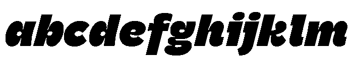 Dilemma Variable Heavy Italic FONT