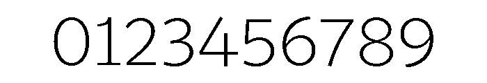 Directa Serif Variable Extra Light Font OTHER CHARS