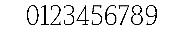 Directa Serif Variable Thin Font OTHER CHARS