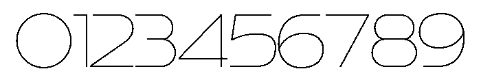 Disalina Extra Light Font OTHER CHARS