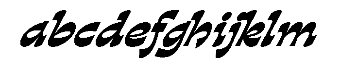 Discordia Extra Bold Italic FONT