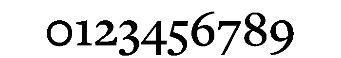 Discordia Semibold Font OTHER CHARS