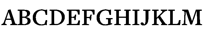Discordia Semibold Font UPPERCASE