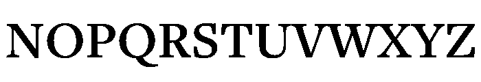 Discordia Semibold Font UPPERCASE