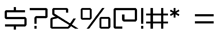 Discovery Extra Light Font OTHER CHARS