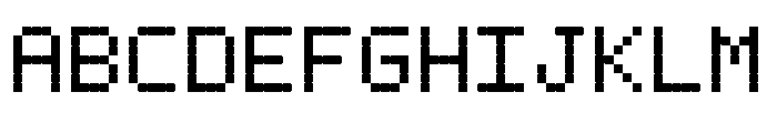 DIGIZE Bubble Pop Regular Font UPPERCASE