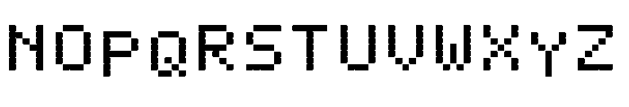 DIGIZE Bubble Pop Regular Font LOWERCASE